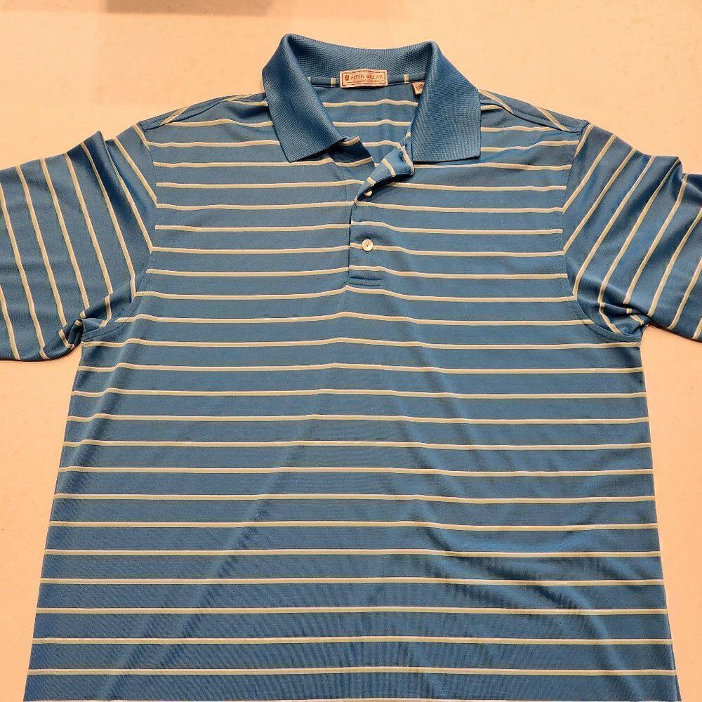 Peter Millar men's performance golf polo. Size M